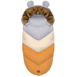 Śpiworek Dziecięcy Teddy Pro-v Pastel Pomarańczowy