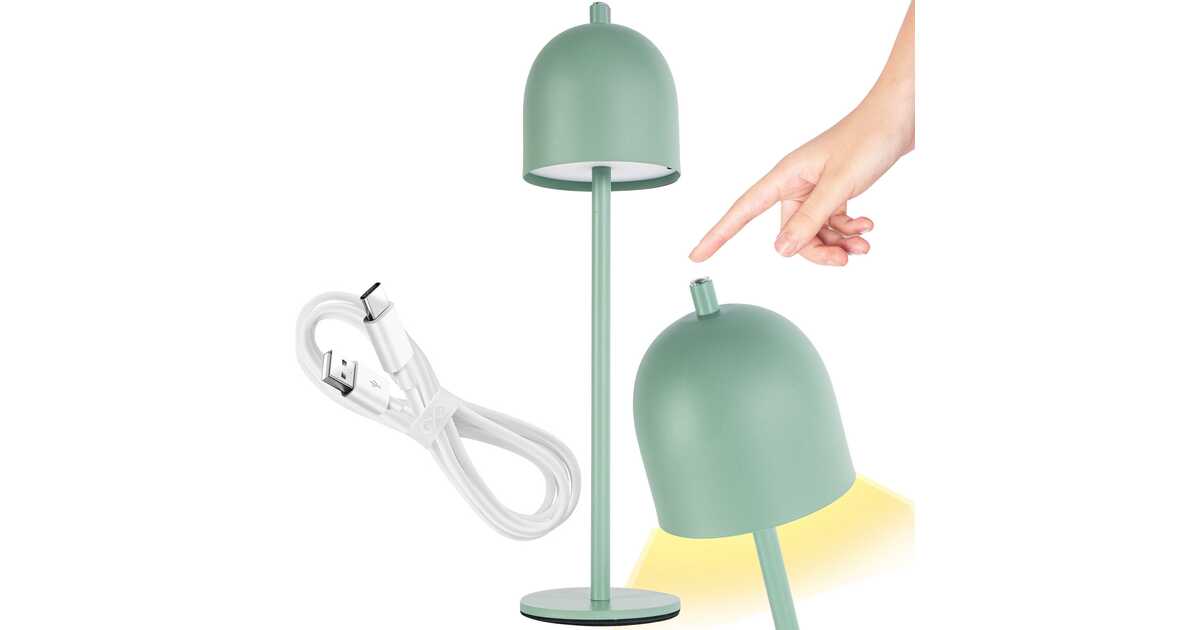 LOW CLASSIC 24FW BUTTONライトグリーン Lampka nocna APP1361-T zielona - Sklep Fonti